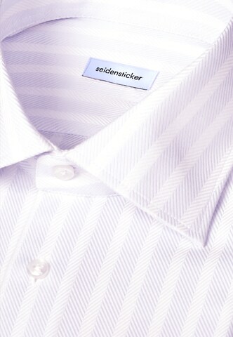 SEIDENSTICKER Regular fit Button Up Shirt in Purple
