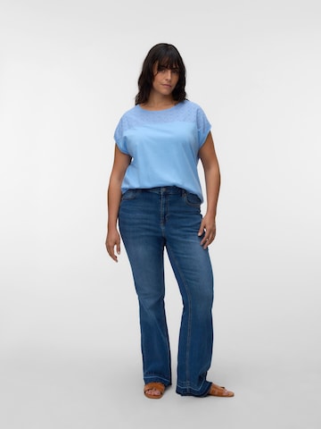 Vero Moda Curve Shirt 'VMCKAYA' in Blue