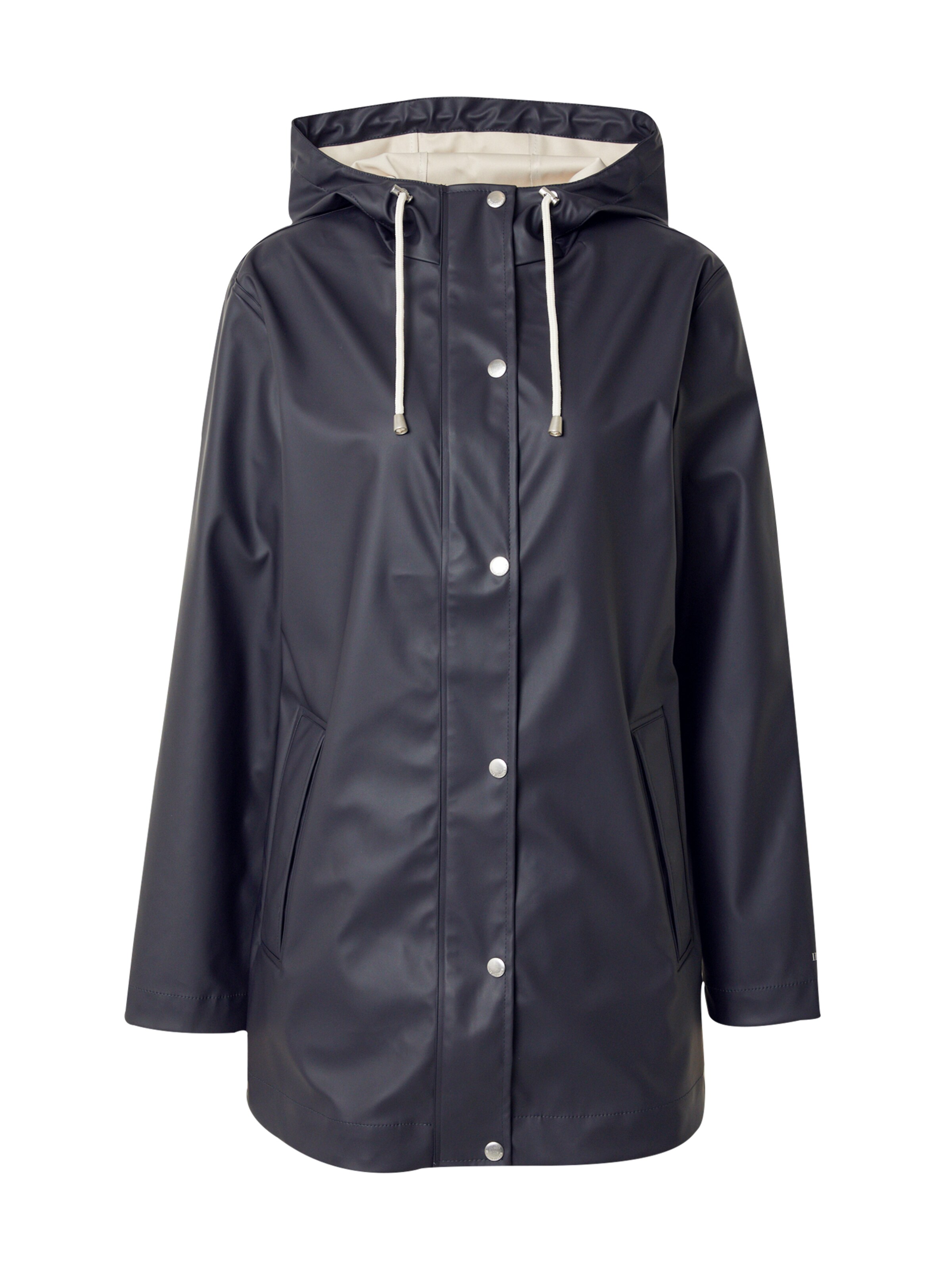 ILSE JACOBSEN Functionele jas in Blauw: voorkant