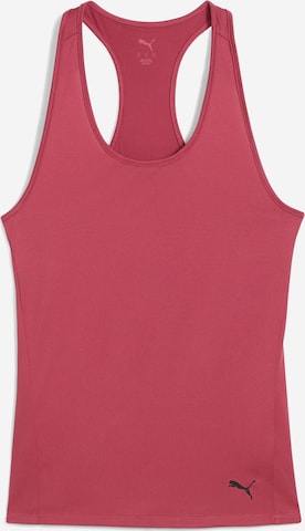 Top sportivo 'TAD ESSENTIAL' di PUMA in lilla: frontale