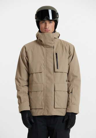 SOS Winterjacke 'Keilberg' in Beige: predná strana