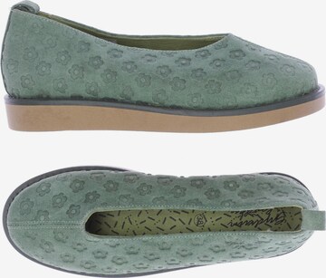 Gudrun Sjödén Flats & Loafers in 38 in Green: front