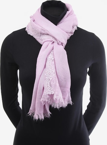 COLLEZIONE ALESSANDRO Scarf 'Elsa' in Purple: front