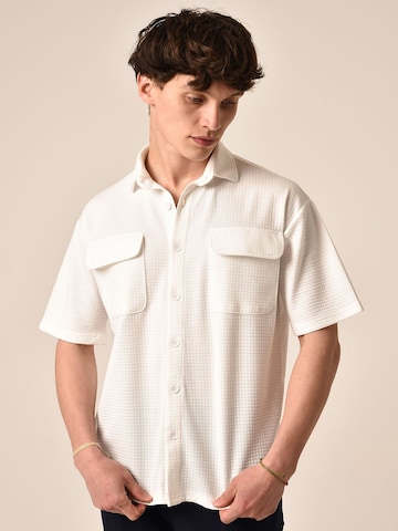 Antioch Comfort fit Overhemd in Wit: voorkant