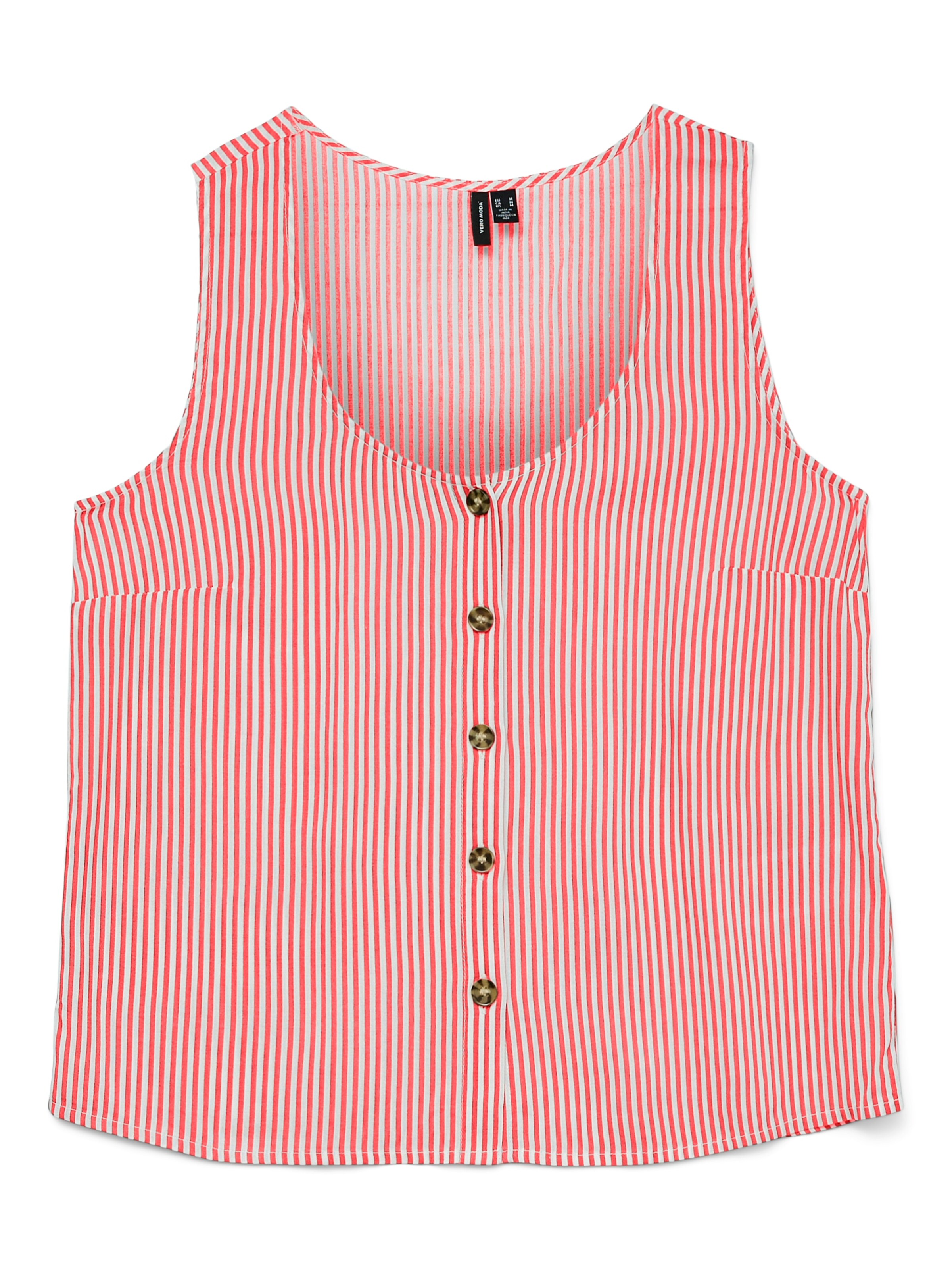 VERO MODA - Blusa 'VMBumpy' en rojo: frente