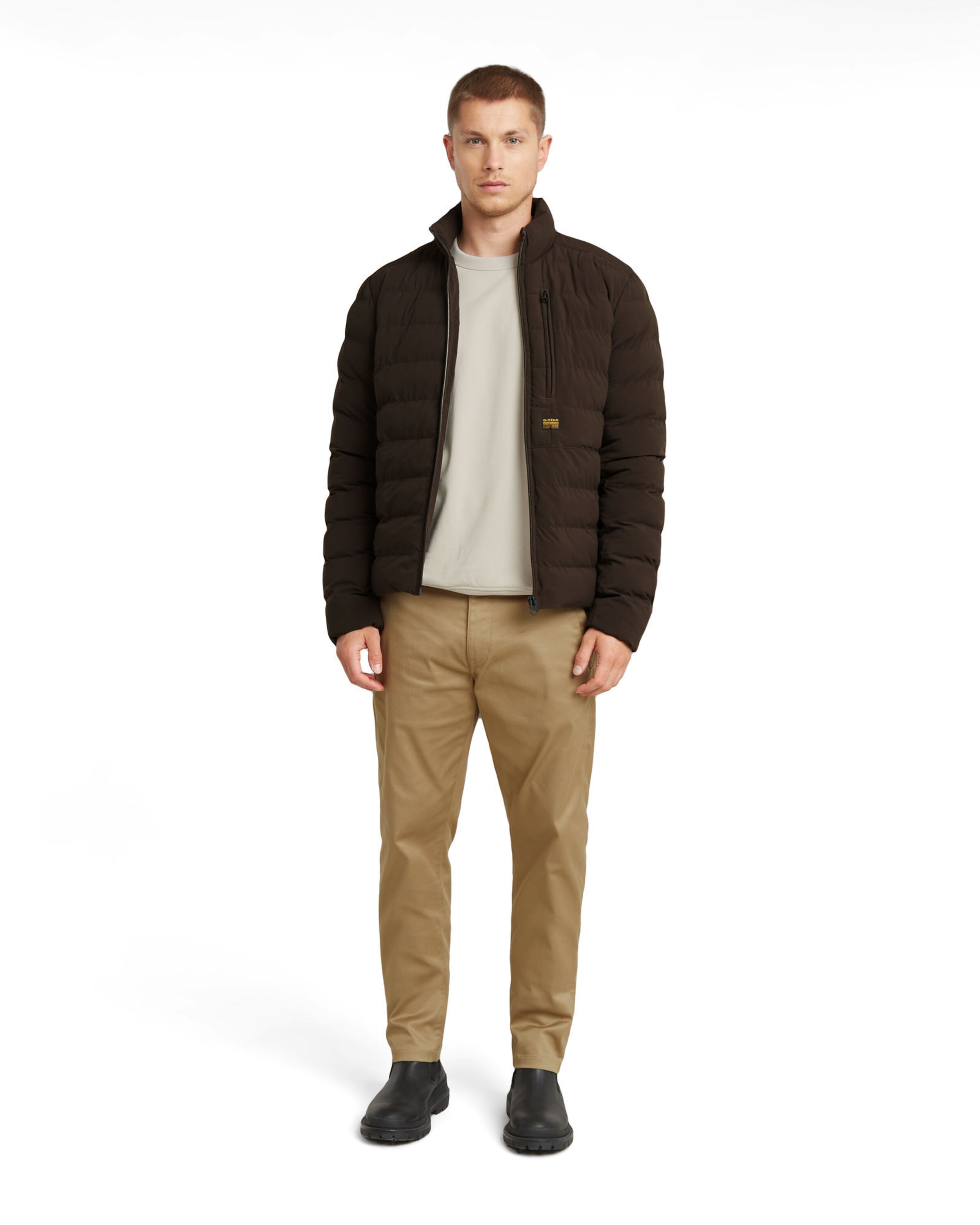 G-STAR Between-Season Jacket 'Foundation' in Brown