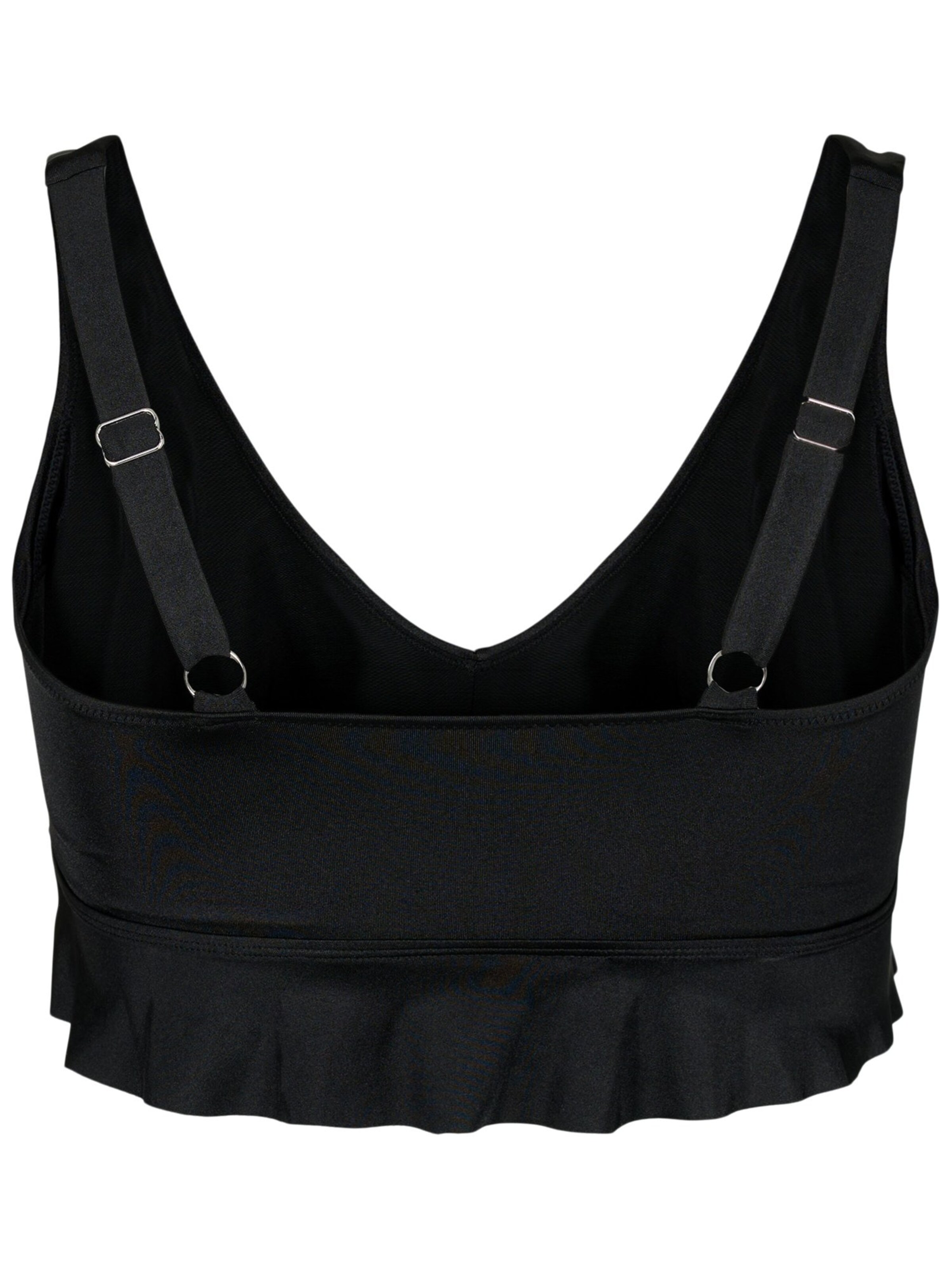 Swim by Zizzi Μπουστάκι Τοπ μπικίνι 'SENYA' σε μαύρο