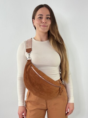 lePelou - Riñonera 'SALINA' en marrón