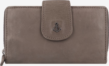 Portamonete 'Linn' di Harbour 2nd in grigio: frontale