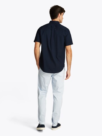 TOMMY HILFIGER Regular fit Button Up Shirt 'FLEX' in Blue