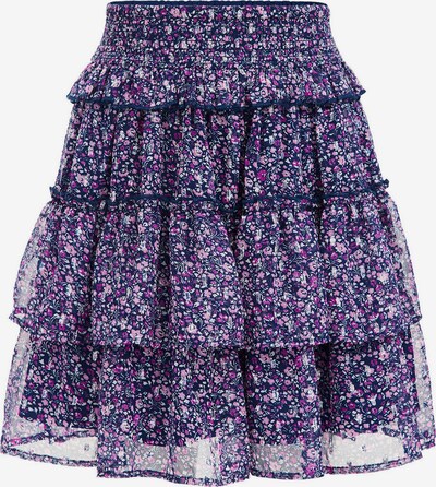 WE Fashion Skirt in Dark blue / Cyclamen / Fuchsia / White, Item view