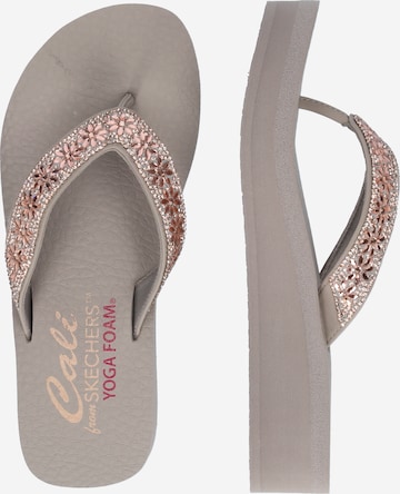 SKECHERS Zehentrenner 'VINYASA' in Grau