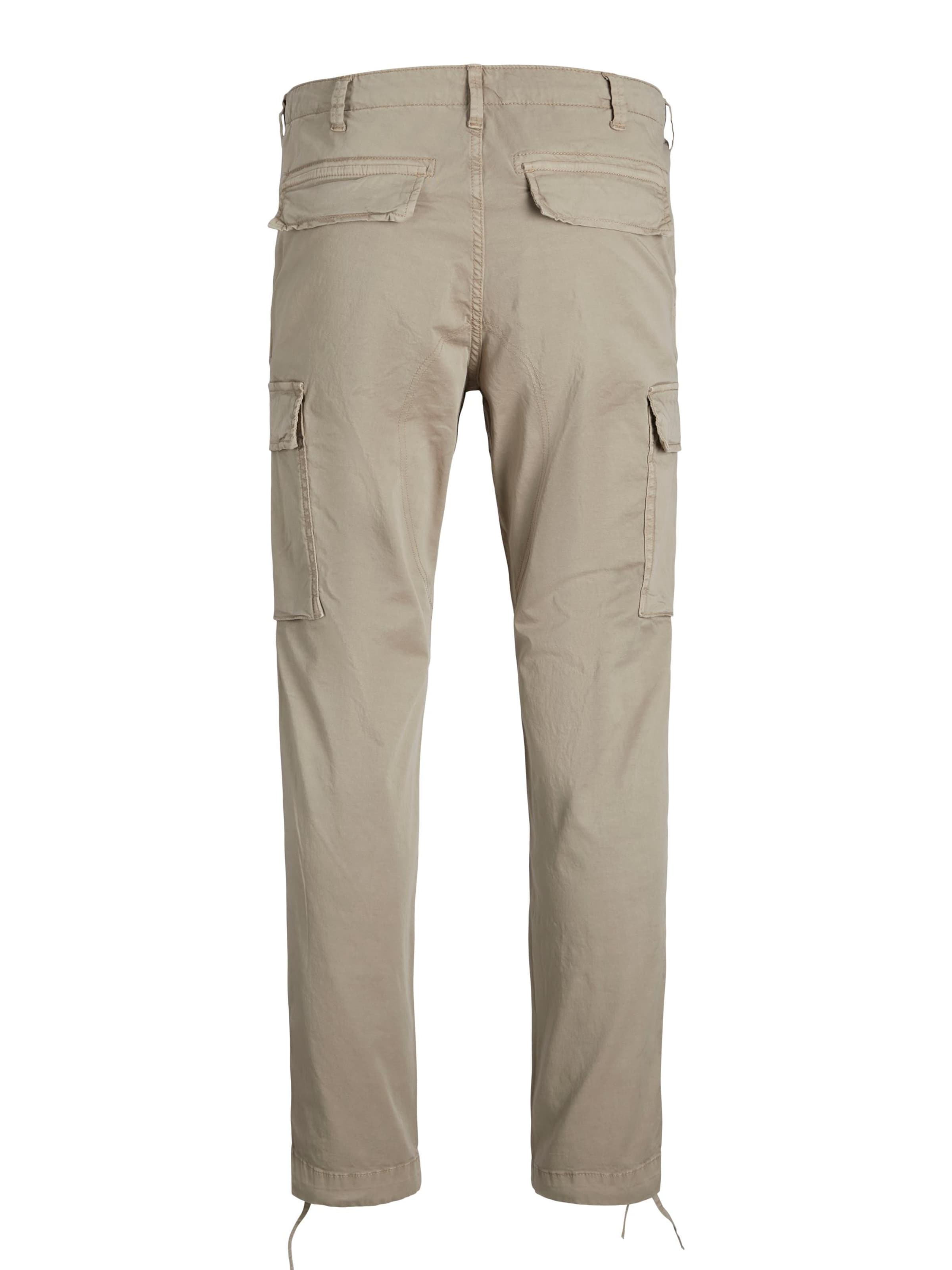 JACK & JONES Tapered Cargobukser 'JPSTACE JJTUCKER' i beige