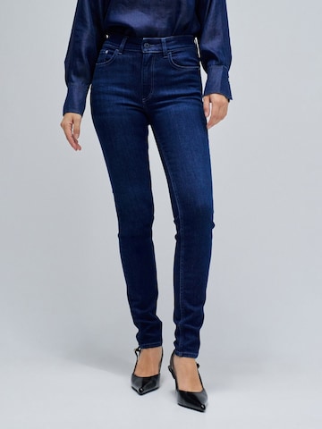 Salsa Jeans Skinny Jeans in Blauw: voorkant