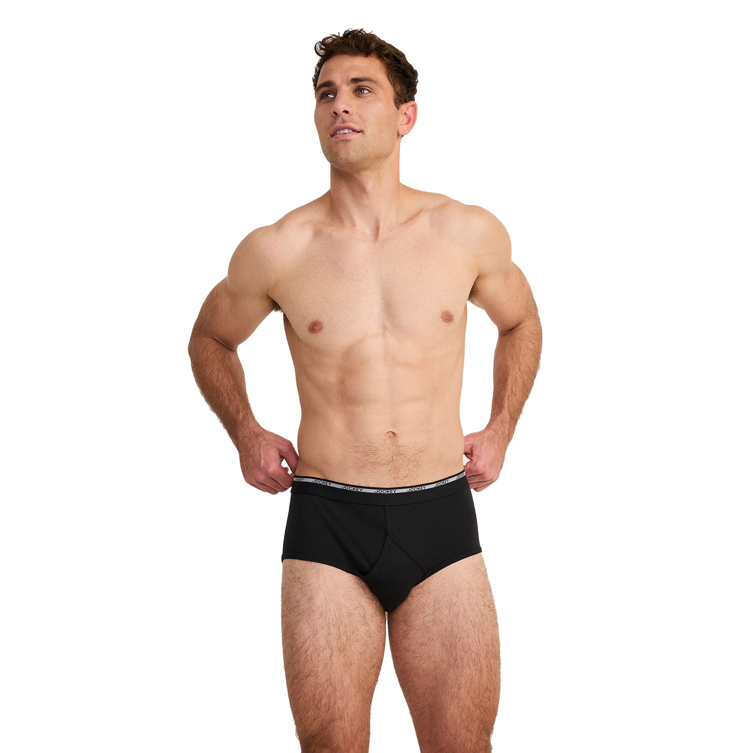 JOCKEY Slip in Schwarz: Vorderseite