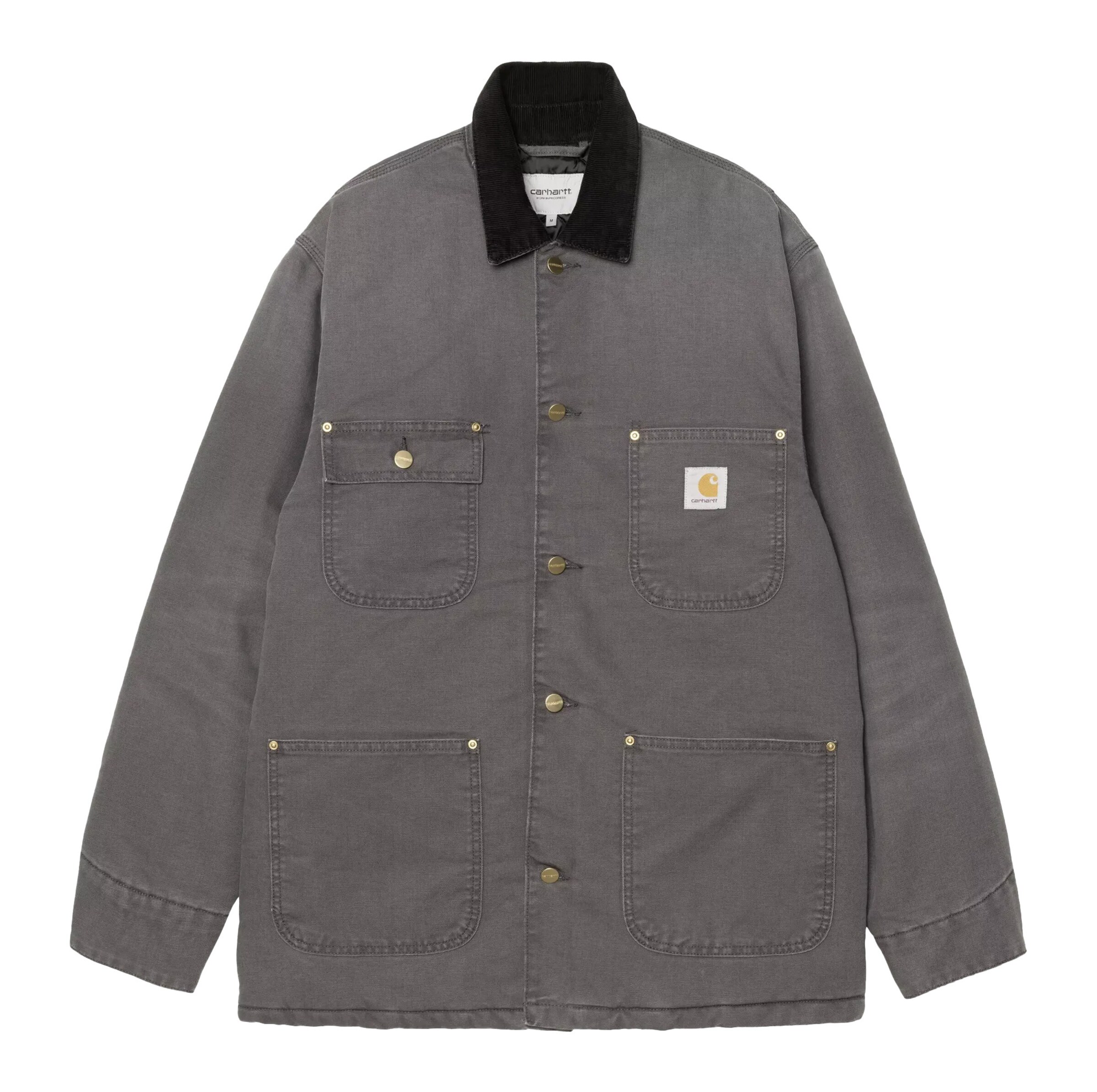 Carhartt WIP Performance Jacket 'OG Chore Coat' in Grey: front