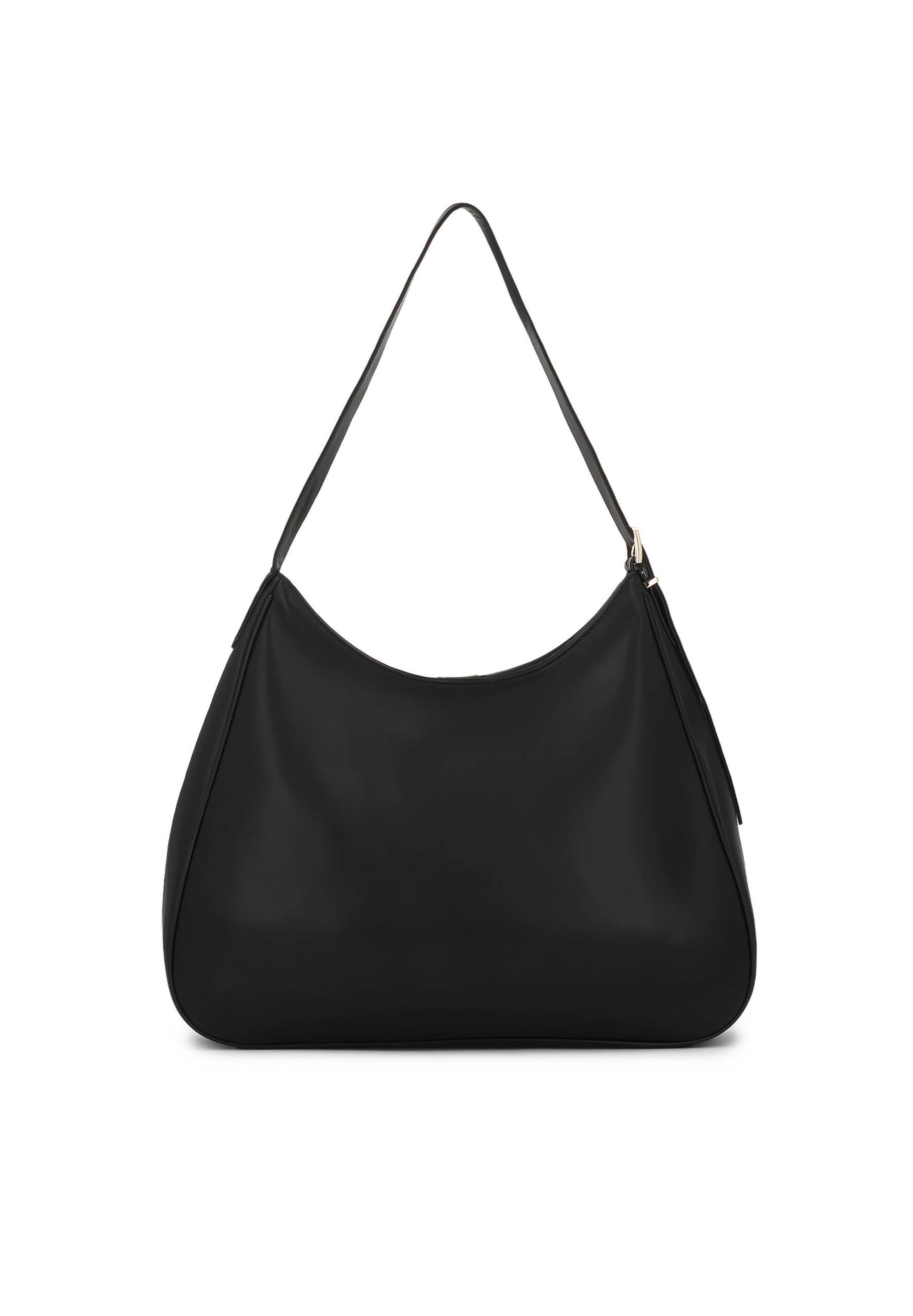 Kazar Axelremsväska i svart: framsida