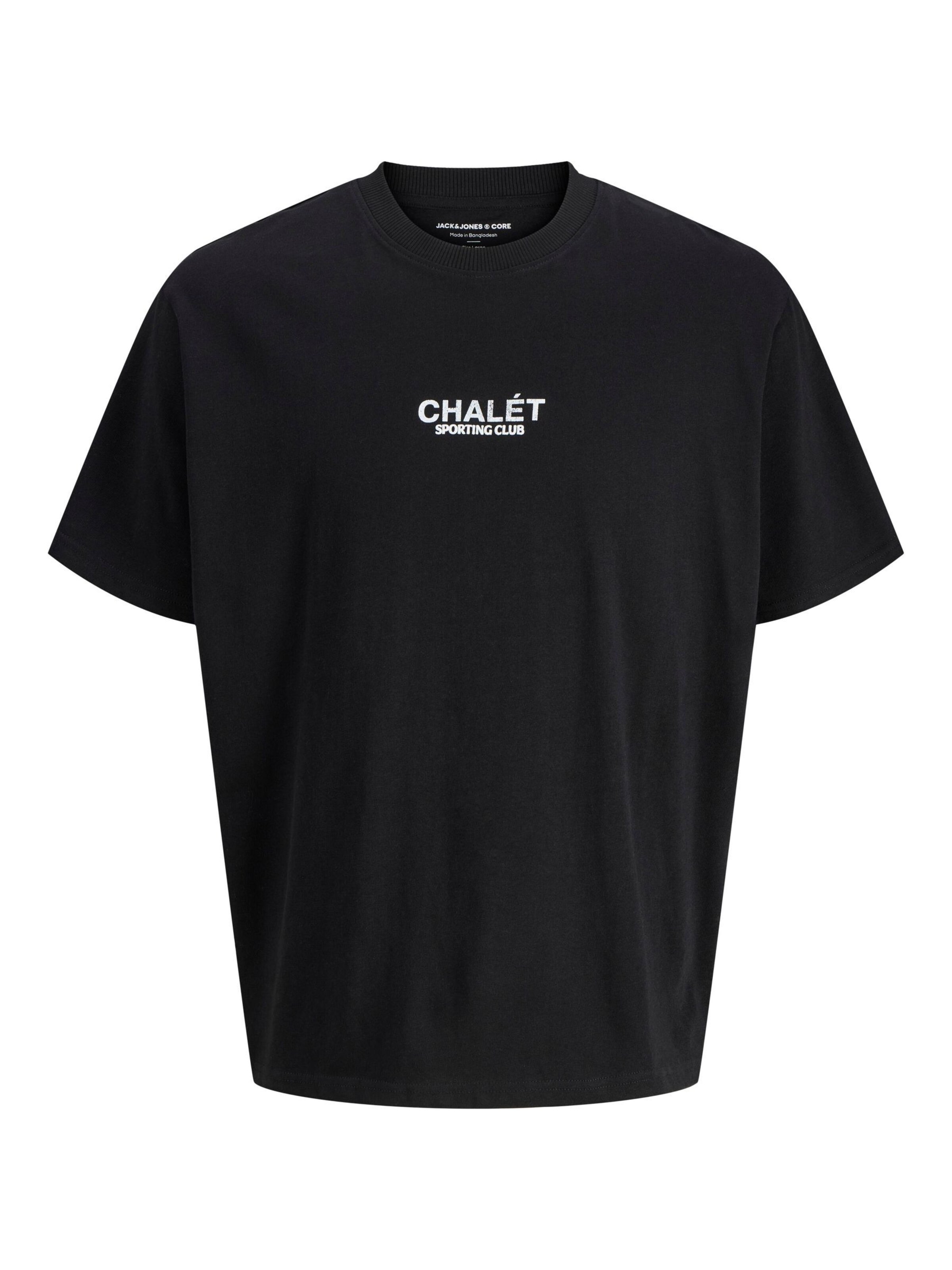 JACK & JONES Shirt in Zwart: voorkant