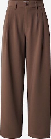 ruda everly® Plačios klešnės Klostuotos kelnės: priekis