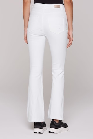 Soccx Regular Flared Jeans PA:LA Regular Fit in Weiß