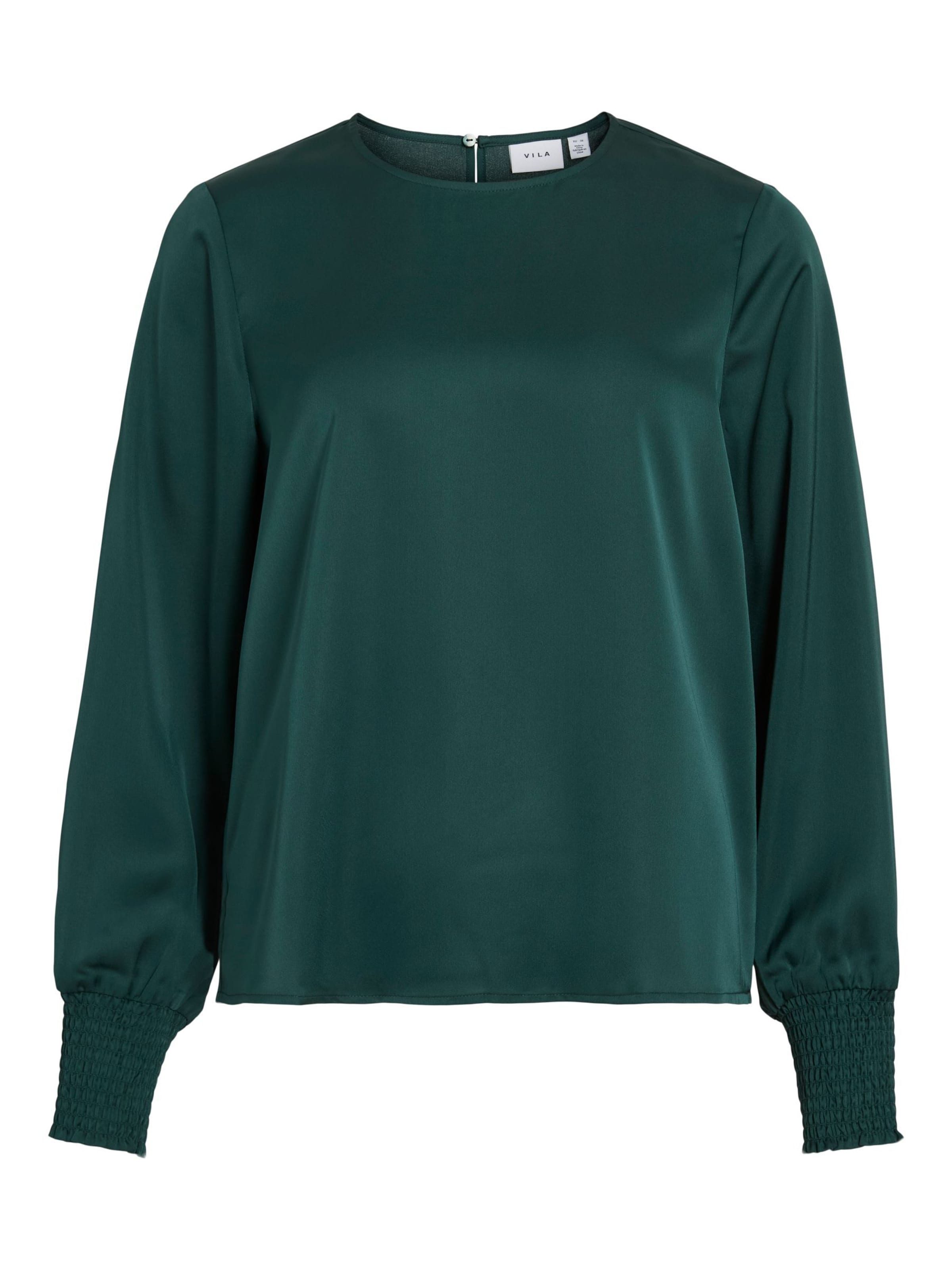 VILA Blouse 'VIEllette' in Green: front