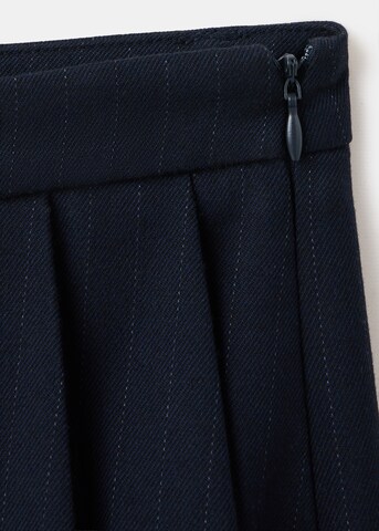 MANGO Skirt 'GRUNGE' in Blue