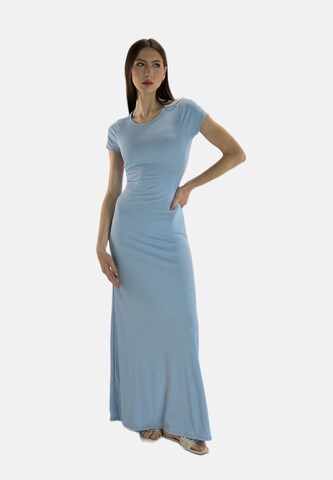 Elara Dress in Blue