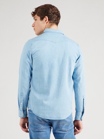 Regular fit Camicia 'REGULAR WESTERN SHIRT' di Lee in blu