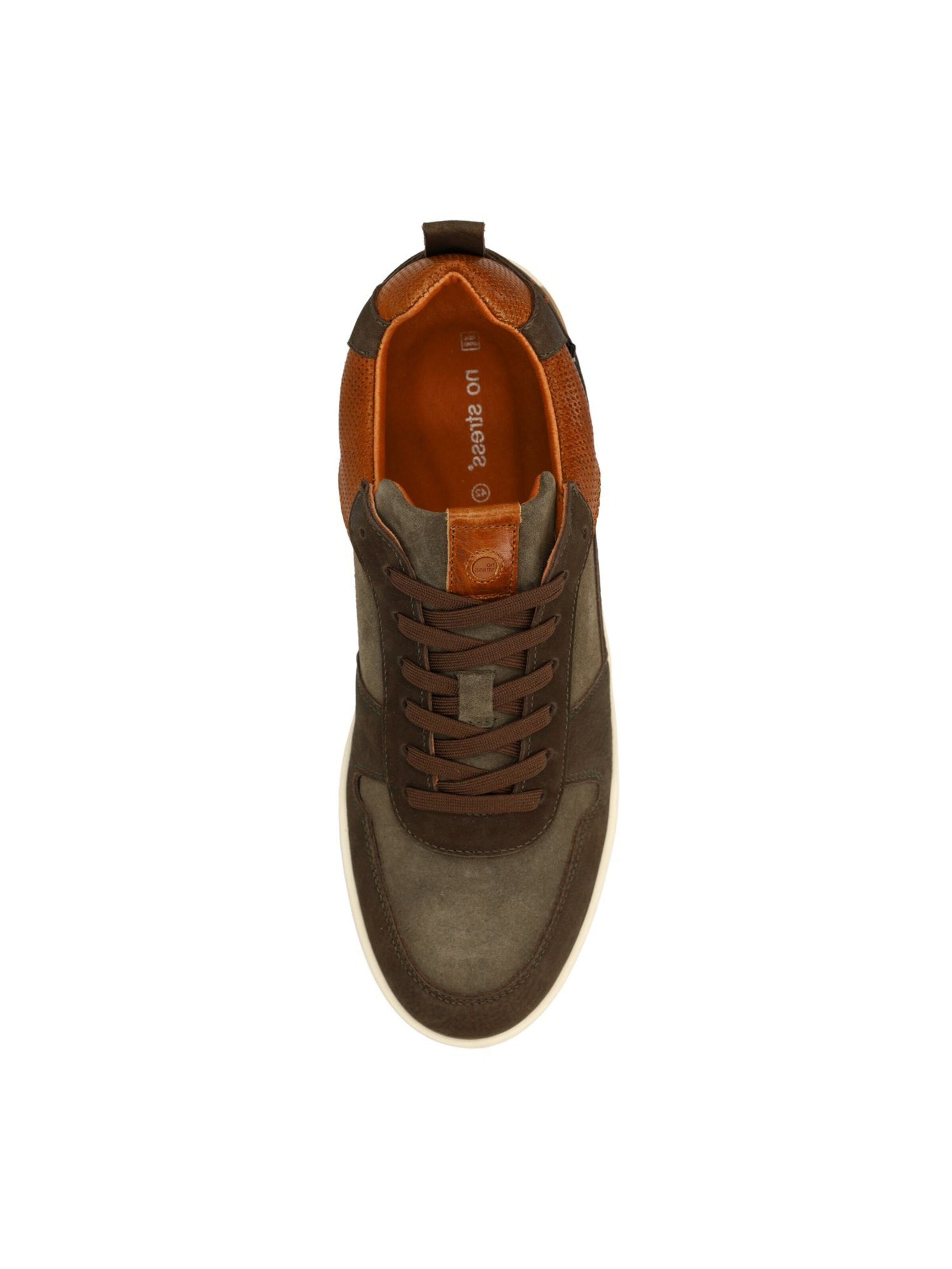 MANFIELD Sneakers laag in Groen