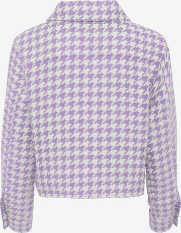 Veste mi-saison 'KIMMIE' ONLY en violet