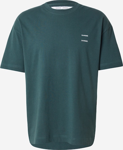 Samsøe Samsøe Majica 'JOEL' u petrol / bijela, Pregled proizvoda