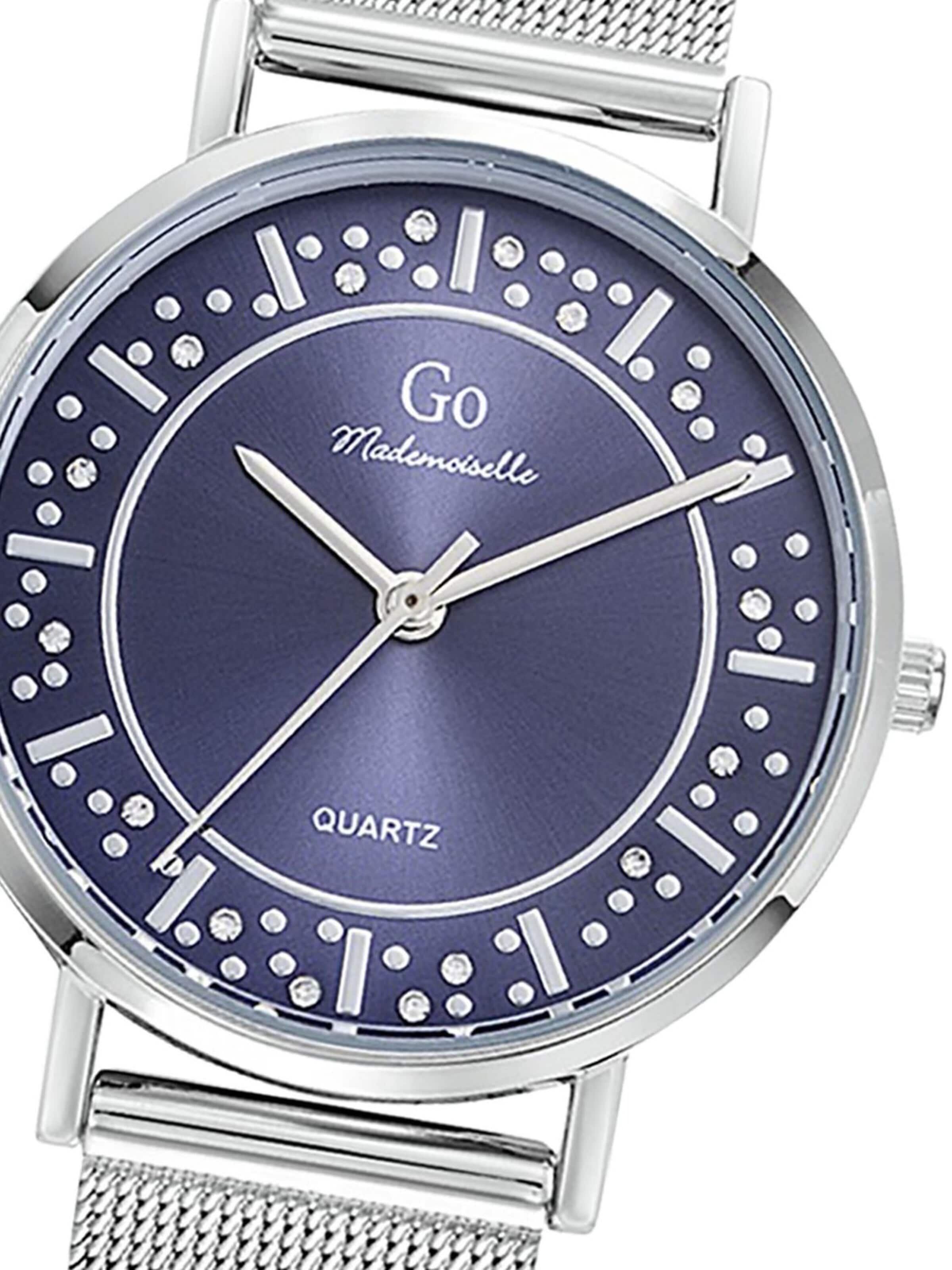 GO GirlOnly - Reloj analógico en plata