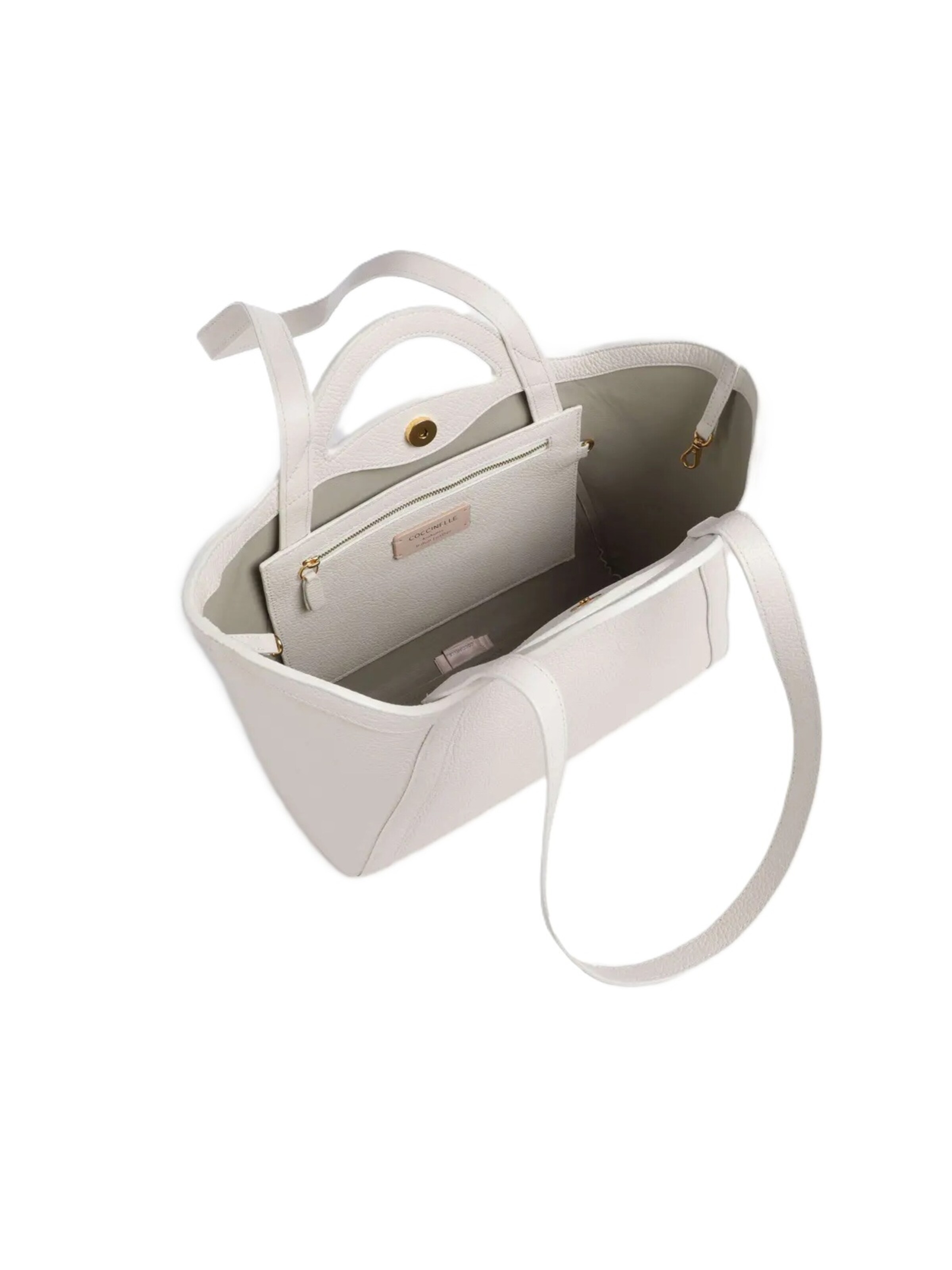 Borsa a spalla 'E1S9P110101' di Coccinelle in bianco