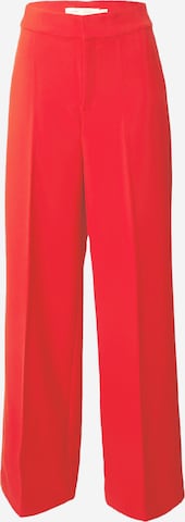 InWear Loose fit Pleated Pants 'Zinni' in Red: front