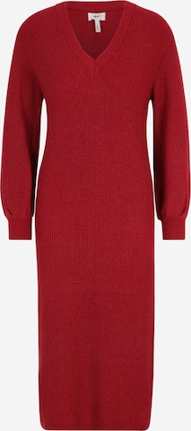 OBJECT Petite Knitted dress 'MALENA' in Red: front