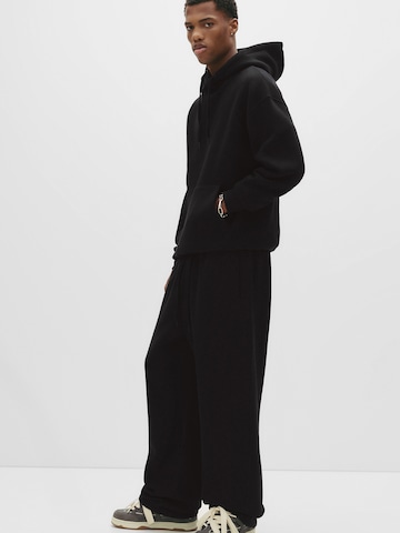 Loosefit Pantaloni di Pull&Bear in nero