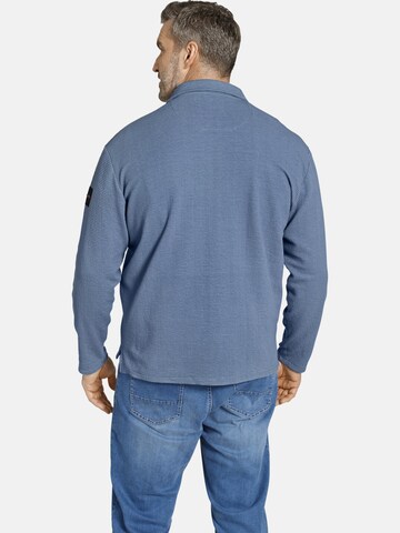 Charles Colby Sweatshirt ' Earl Vass ' in Blue