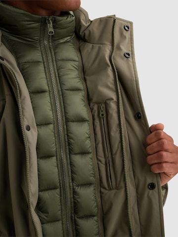 VANGUARD Välikausitakki 'V-Double coat' värissä beige