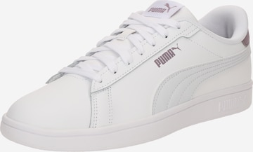 Baskets basses 'Smash 3.0' PUMA en blanc : devant