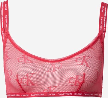Calvin Klein Underwear Bra in Pink: front