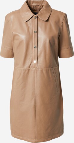 JOOP! Jurk in Beige: voorkant