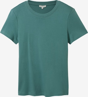 T-shirt TOM TAILOR en vert : devant