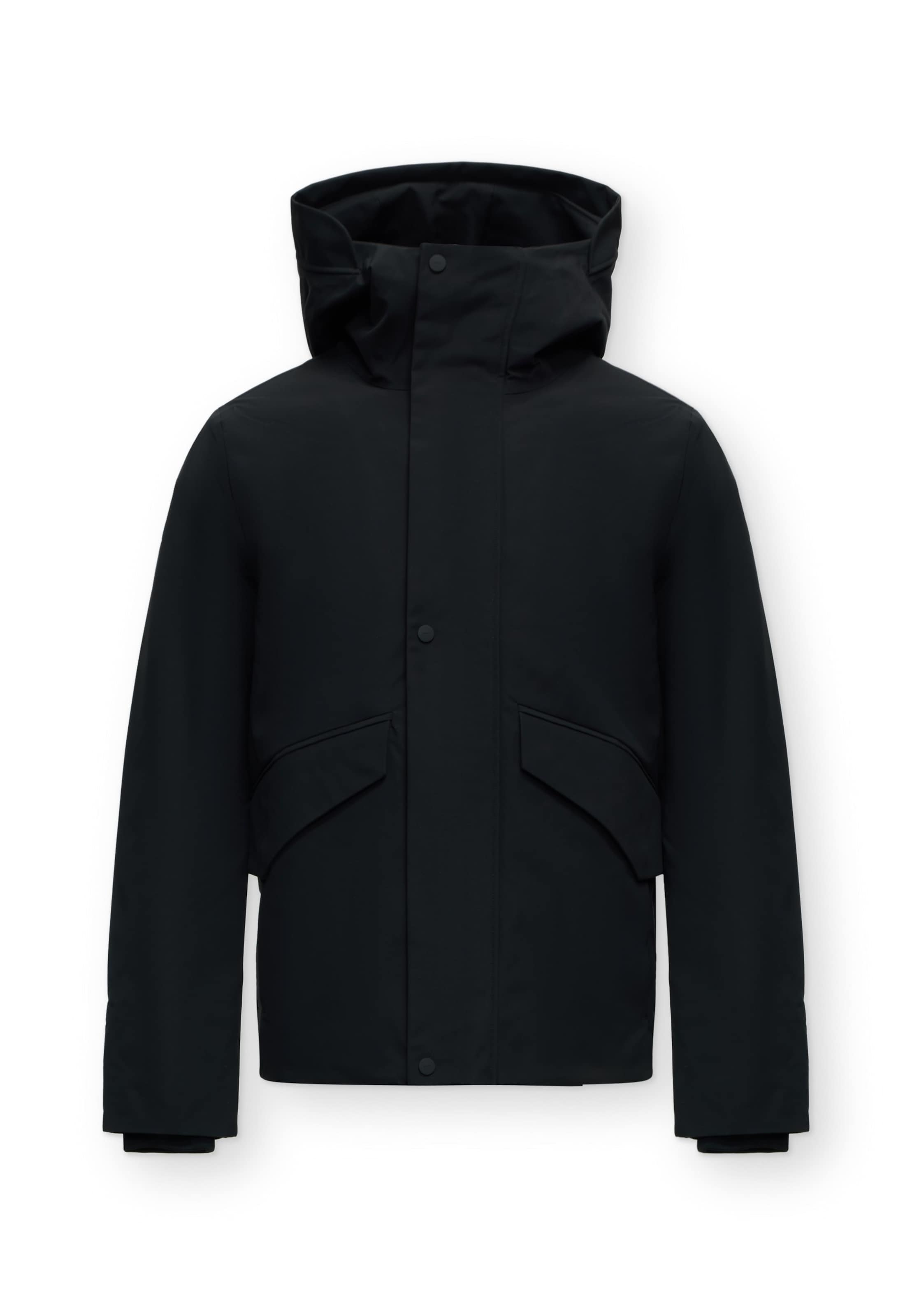 Veste d’hiver 'Nouha' elvine en noir : devant