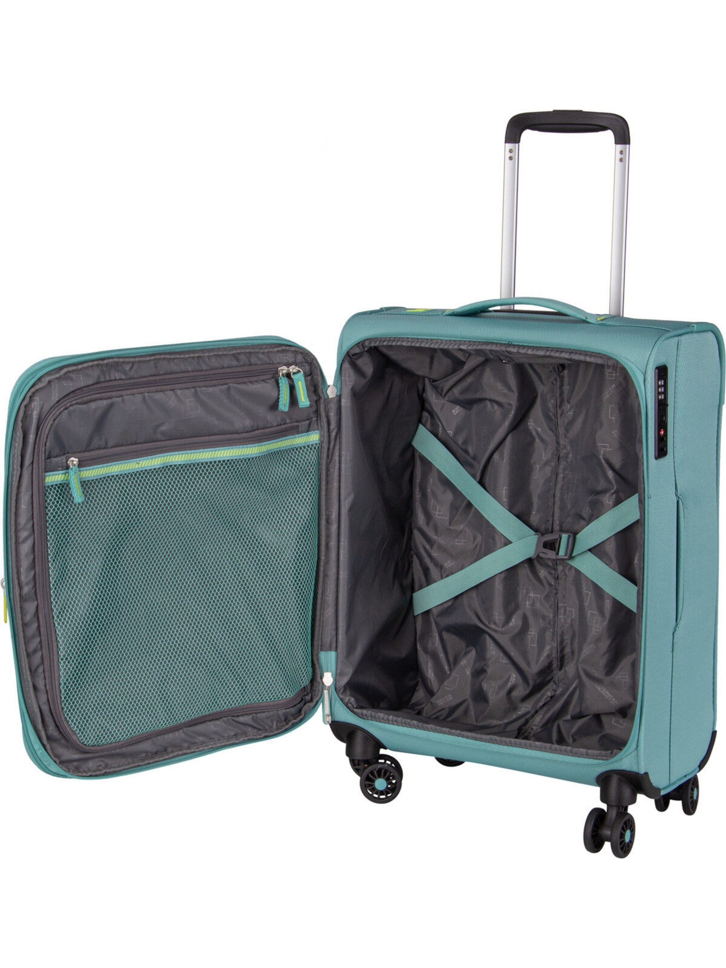 American Tourister Cart 'Aerospin Spinner S' in Blue