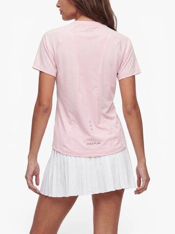 ONLY PLAY Performance Shirt 'ONPASTER' in Pink