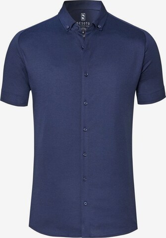 DESOTO Overhemd in Blauw: voorkant