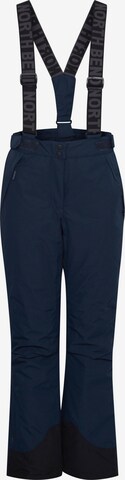 North Bend Regular Outdoor Pants 'Hildi' in Blue: front