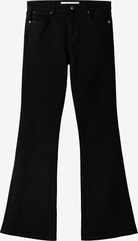 BershkaTraperice - crna boja: prednji dio