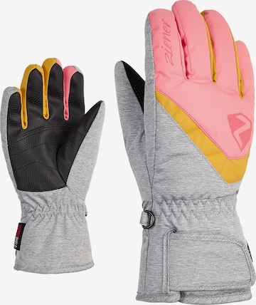 ZIENER Gloves 'LORIKO' in Pink: front