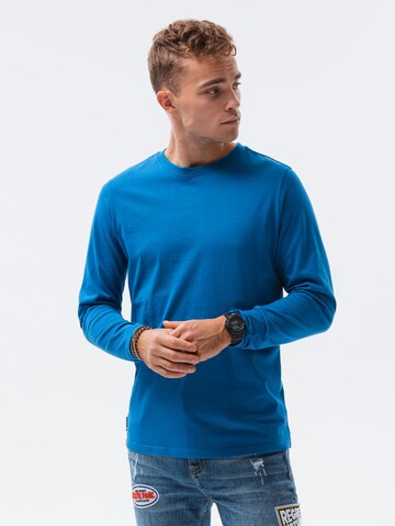 Ombre Shirt in Blauw: voorkant